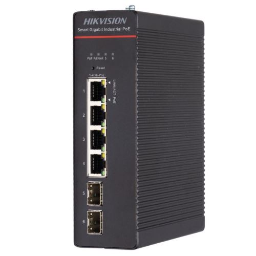 Průmyslový POE switch HIKVISION DS-3T1506HP-SI-4P2F