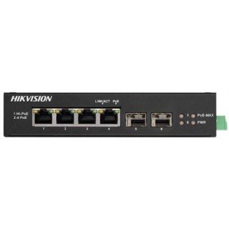 PoE switch HIKVISION DS-3T0506HP-E/HS
