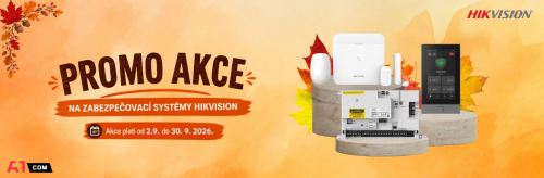 HIKVISION PROMOAKCE ZABEZPEČOVACÍCH SYSTÉMŮ!